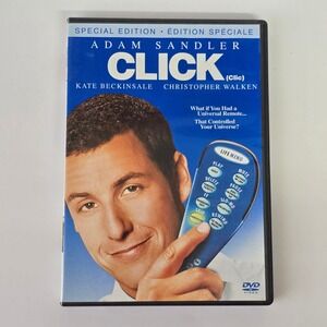 Click‎ DVD Adam Sandler Kate Beckinsale Special Edition Comedy Movie
